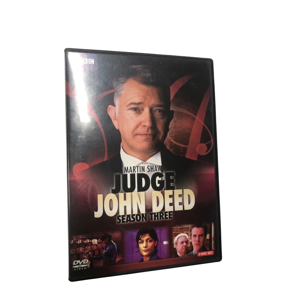 Judge John Deed Season Three DVD BBC Legal Drama Martin Shaw 2-Disc Set